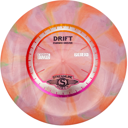 Streamline Drift - Cosmic Neutron - Pink Swirl