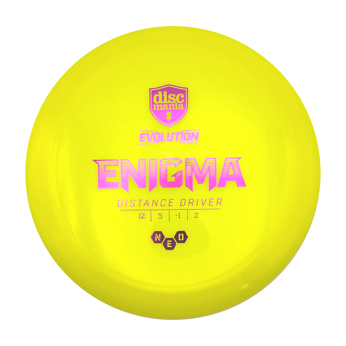 Discmania Enigma - Neo Line - Yellow