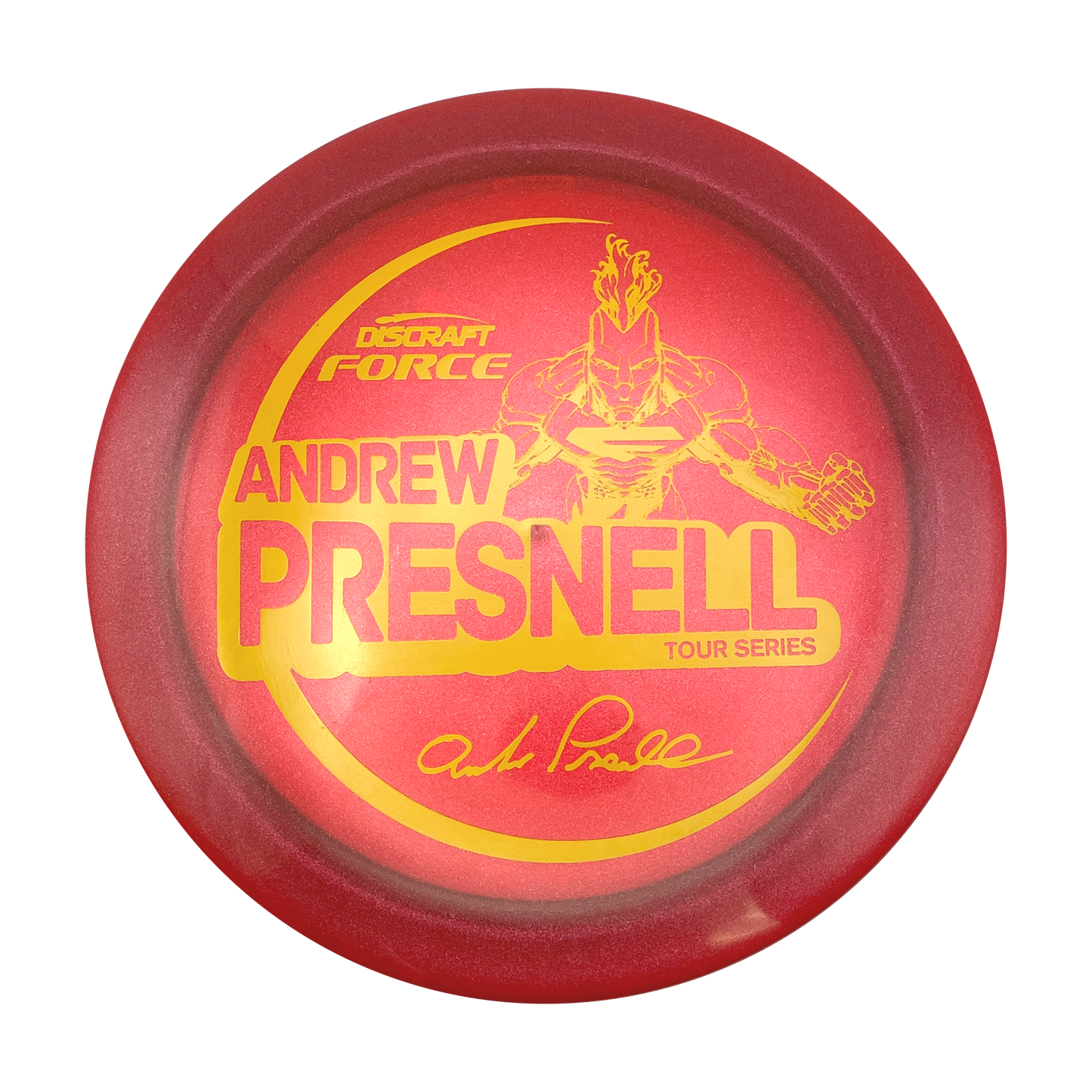 Discraft Force - Andrew Presnell - Tour Series - Z Line - Red