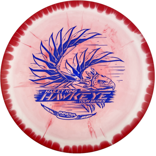 Innova Hawkeye - Hailey King Tour Series - Halo Star -  Swirly Red