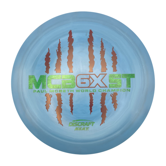 Discraft Heat - 6x Paul McBeth - ESP - Swirly Light Blue