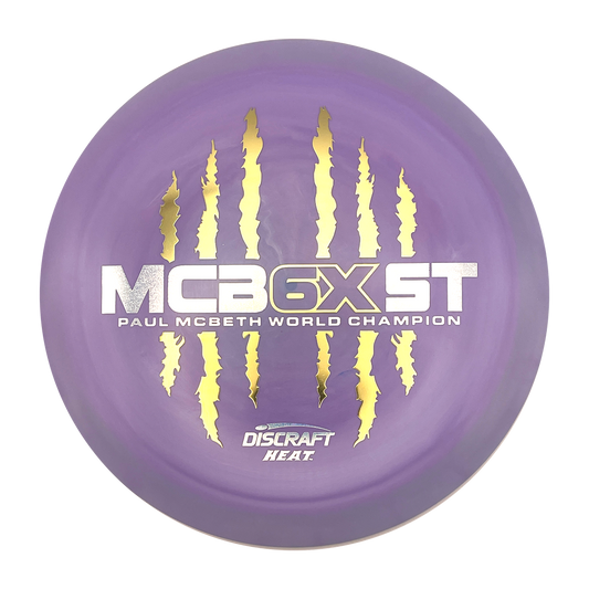 Discraft Heat - 6x Paul McBeth - ESP - Swirly Purple