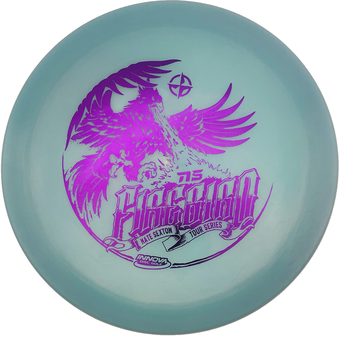 Innova Firebird - Nate Sexton Tour Series - Champion Glow - Purple Stamp