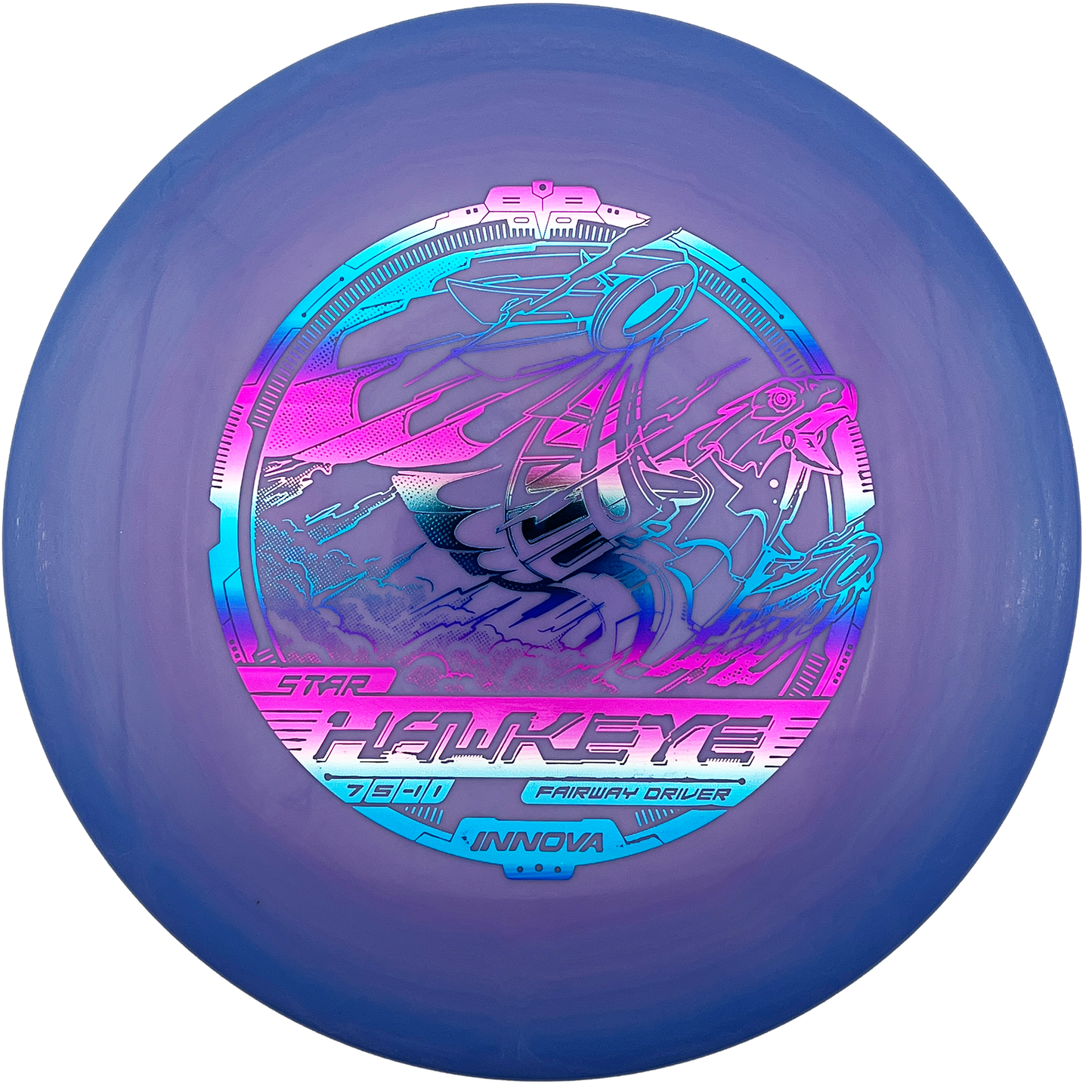 Innova Hawkeye - Star Line - Swirly Purple