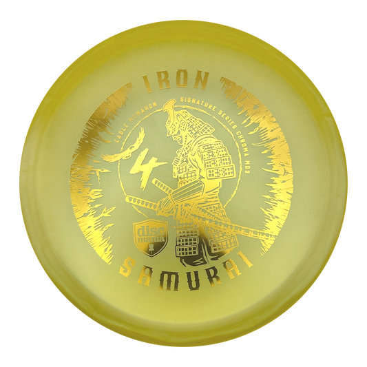 Discmania Iron Samurai 4 - Eagle McMahon Signature - MD3 - Chroma C Line - Yellow