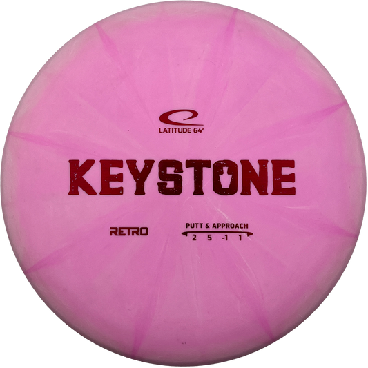 Latitude 64 Keystone - Retro Burst Line - Pink