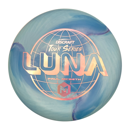 Discraft Luna - Paul McBeth Tour Series - Swirly Blue