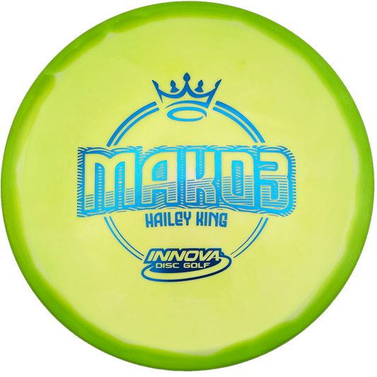 Innova Mako3 - Hailey King Tour Series - Halo Star - Swirly Green