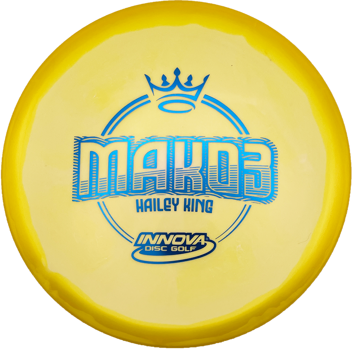 Innova Mako3 - Hailey King Tour Series - Halo Star -  Swirly Yellow