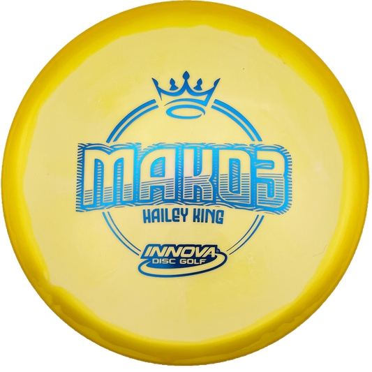 Innova Mako3 - Hailey King Tour Series - Halo Star -  Swirly Yellow