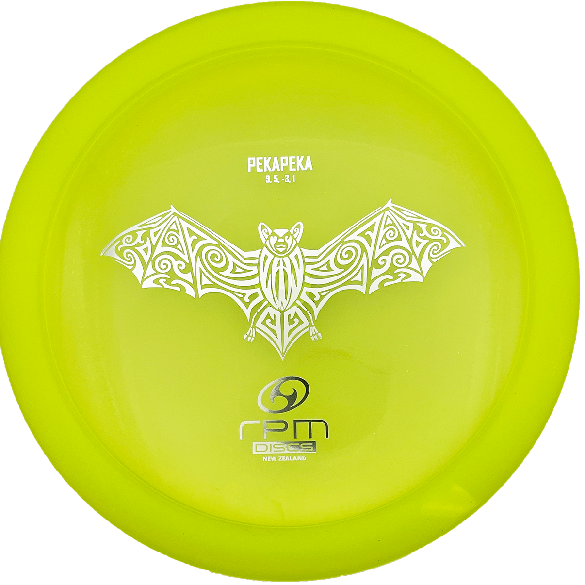 RPM Pekapeka Cosmic Yellow New Zealand Disc Sports Supplies