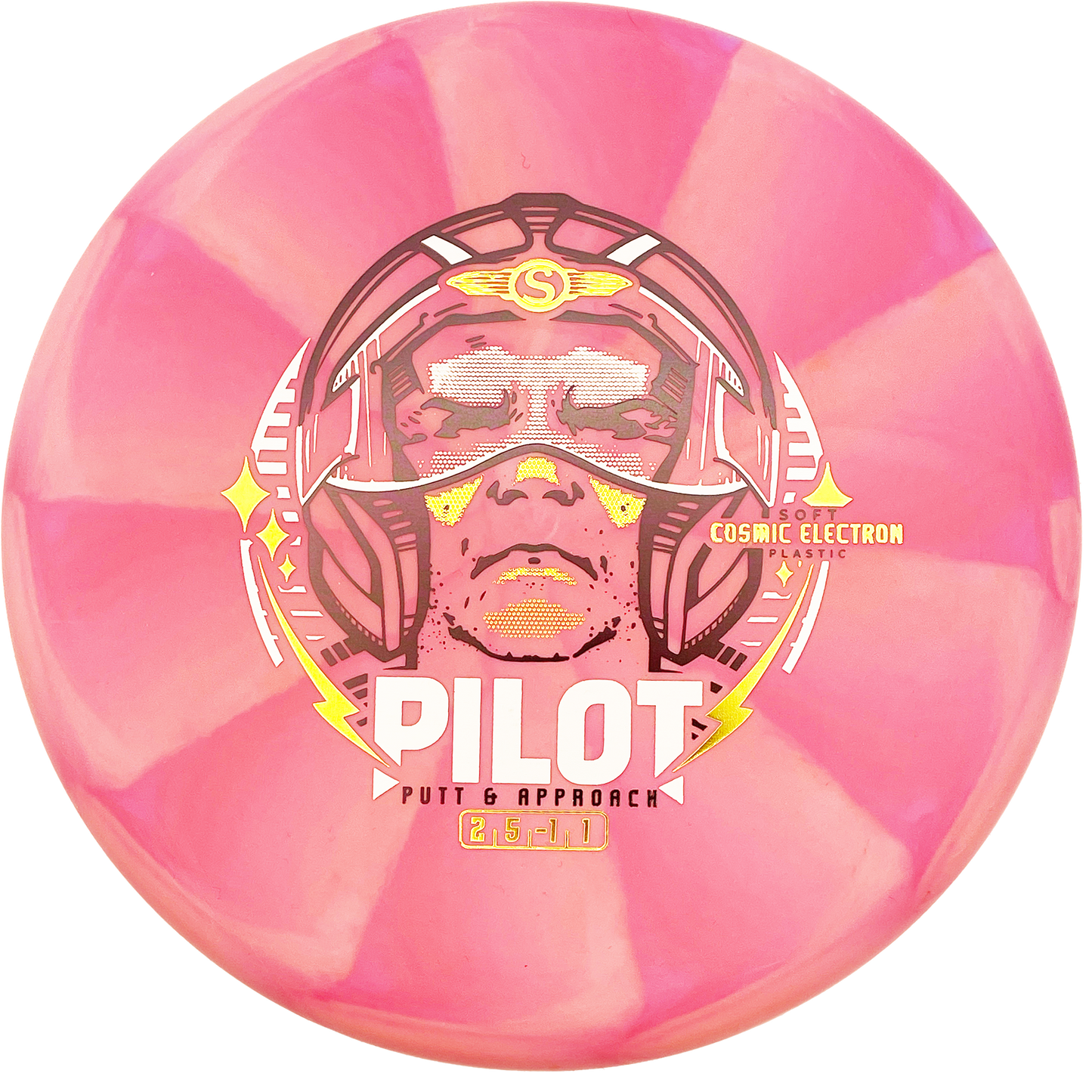 Streamline Pilot - Cosmic Electron Soft - Pink Swirl