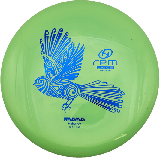 RPM Piwakawaka - Atomic Plastic - Light Green