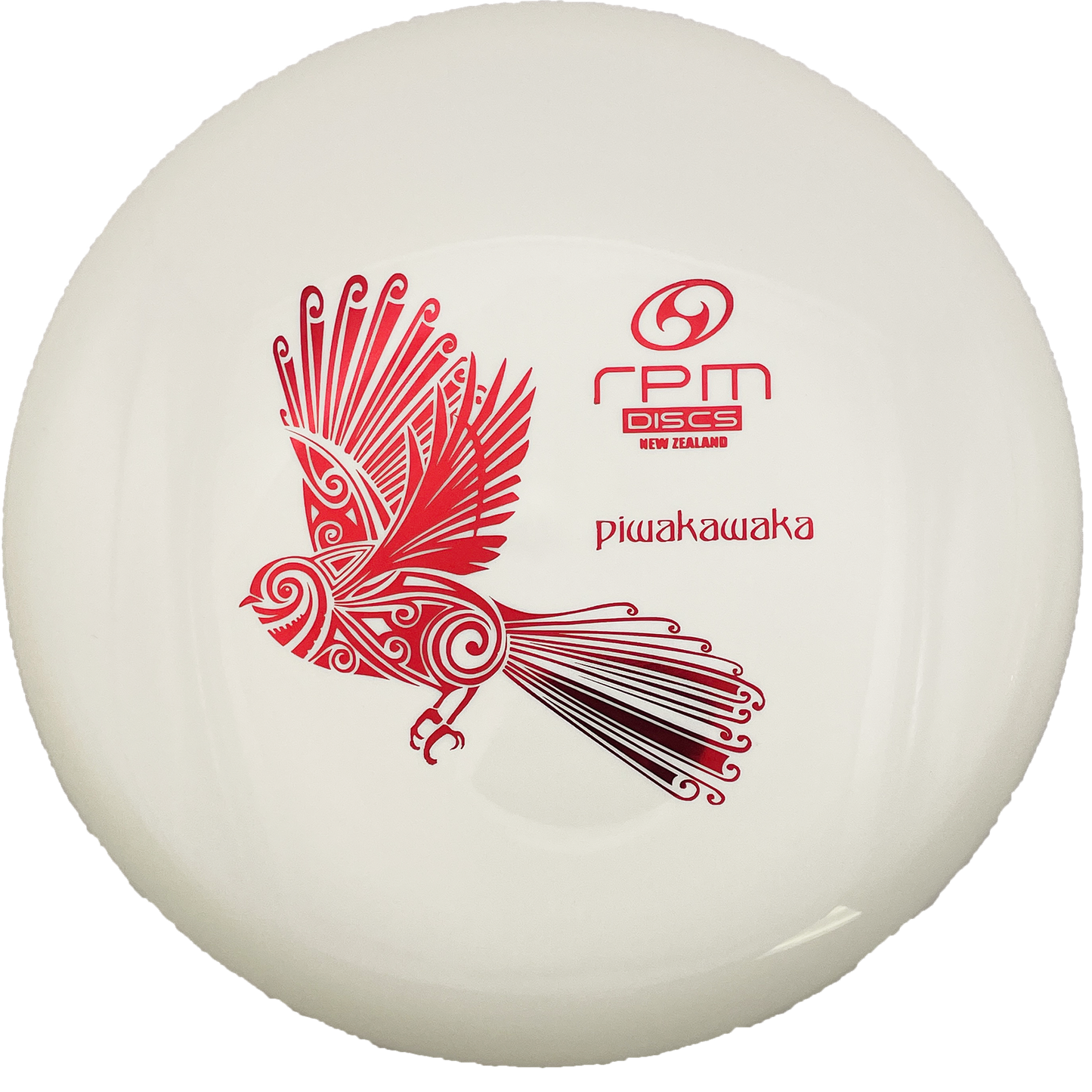 RPM Piwakawaka - Atomic Plastic - White