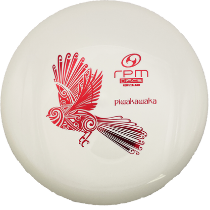 RPM Piwakawaka - Atomic Plastic - White