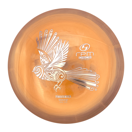 RPM Piwakawaka - Atomic Swirl - Light Orange