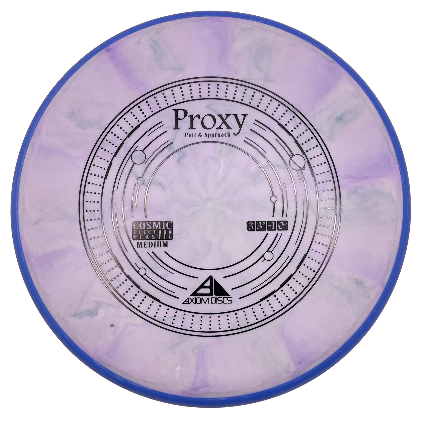 Axiom Proxy - Cosmic Electron (Medium) - Light Purple Swirl