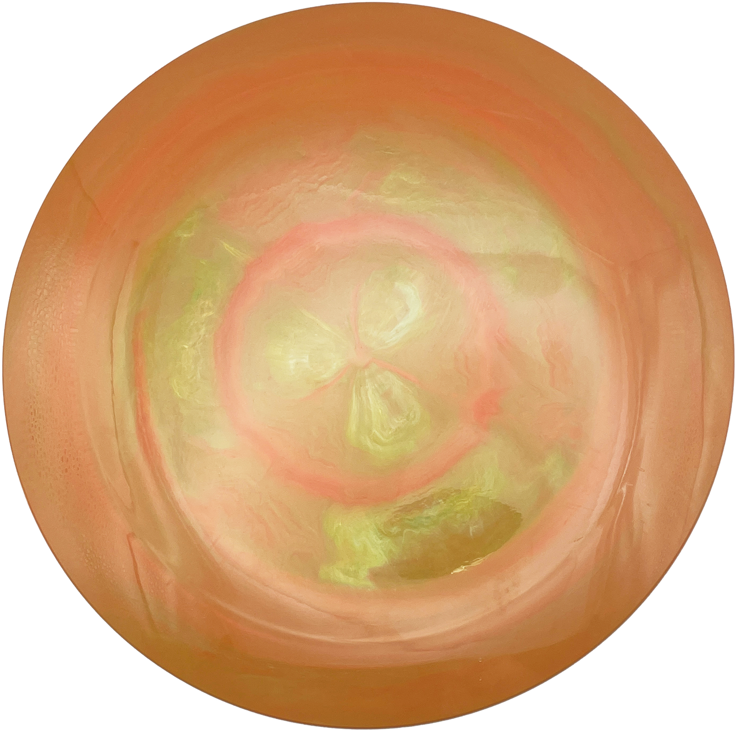 RPM Kahu - Gold Foil Bottom Stamp - Platinum - Swirly Orange