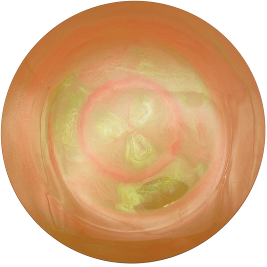 RPM Kahu - Gold Foil Bottom Stamp - Platinum - Swirly Orange