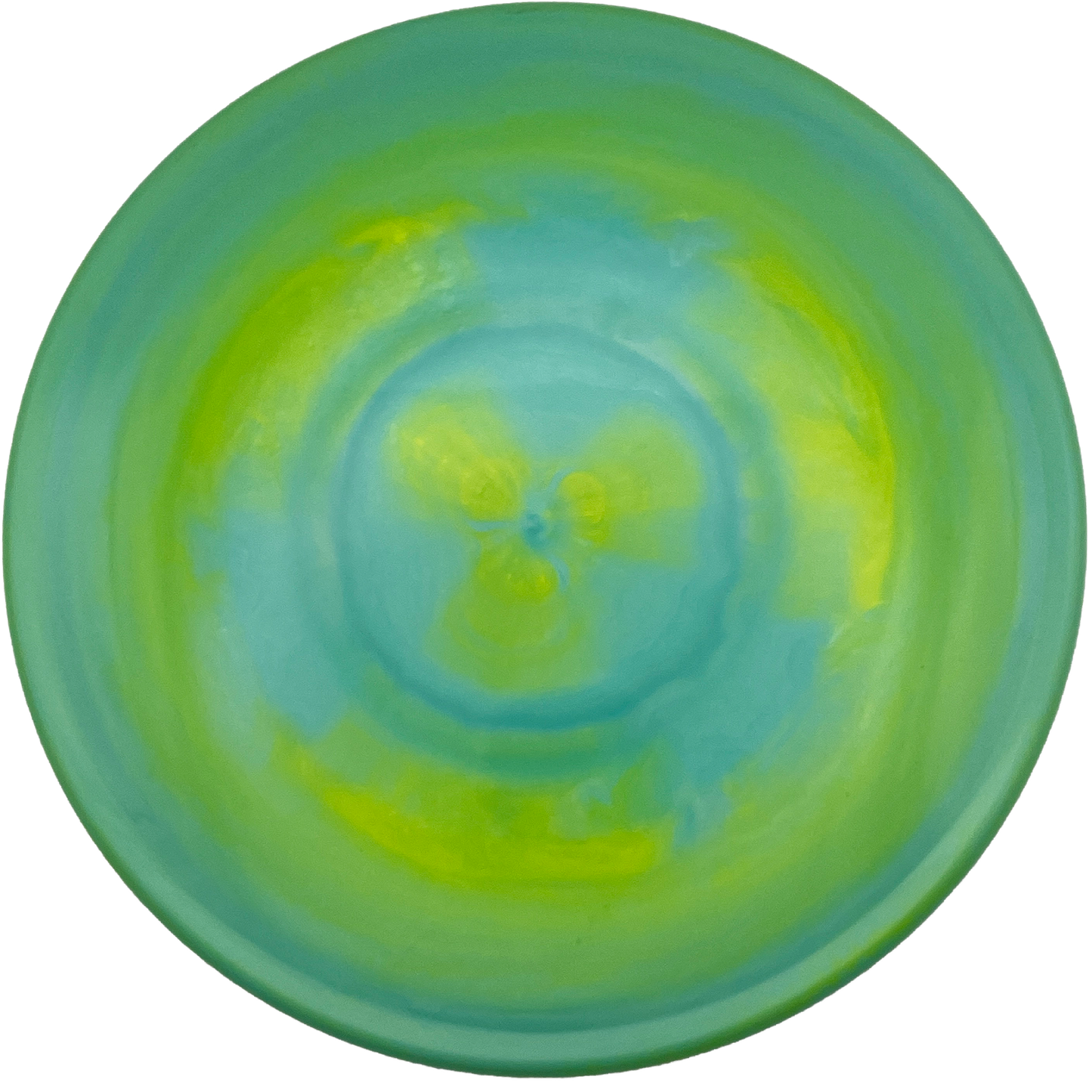 RPM Kea -Silver Foil Bottom Stamp - Platinum - Swirly Green
