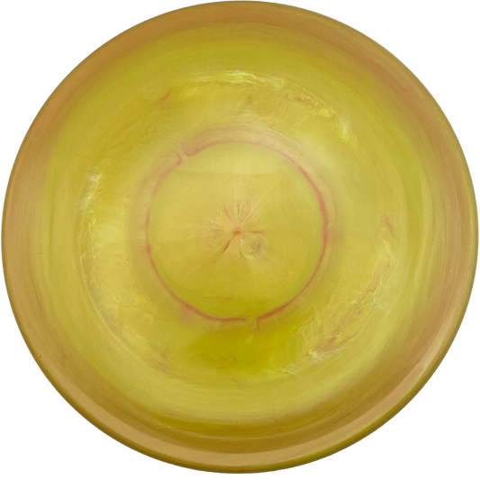 RPM Kea -Silver Foil Bottom Stamp - Platinum - Swirly Yellow