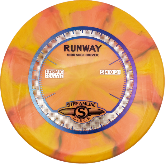 Streamline Runway - Cosmic Neutron - Orange Swirl