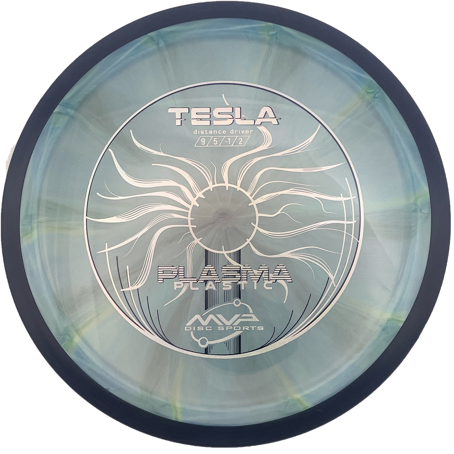 MVP Tesla - Plasma - Swirly Light Blue