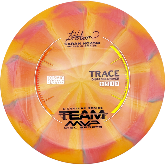 Streamline Trace - Cosmic Neutron - Sarah Hokom - Orange Swirl