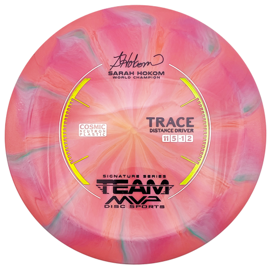 Streamline Trace - Cosmic Neutron - Sarah Hokom - Pink Swirl
