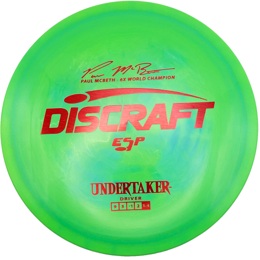 Discraft Undertaker - ESP Line - Green