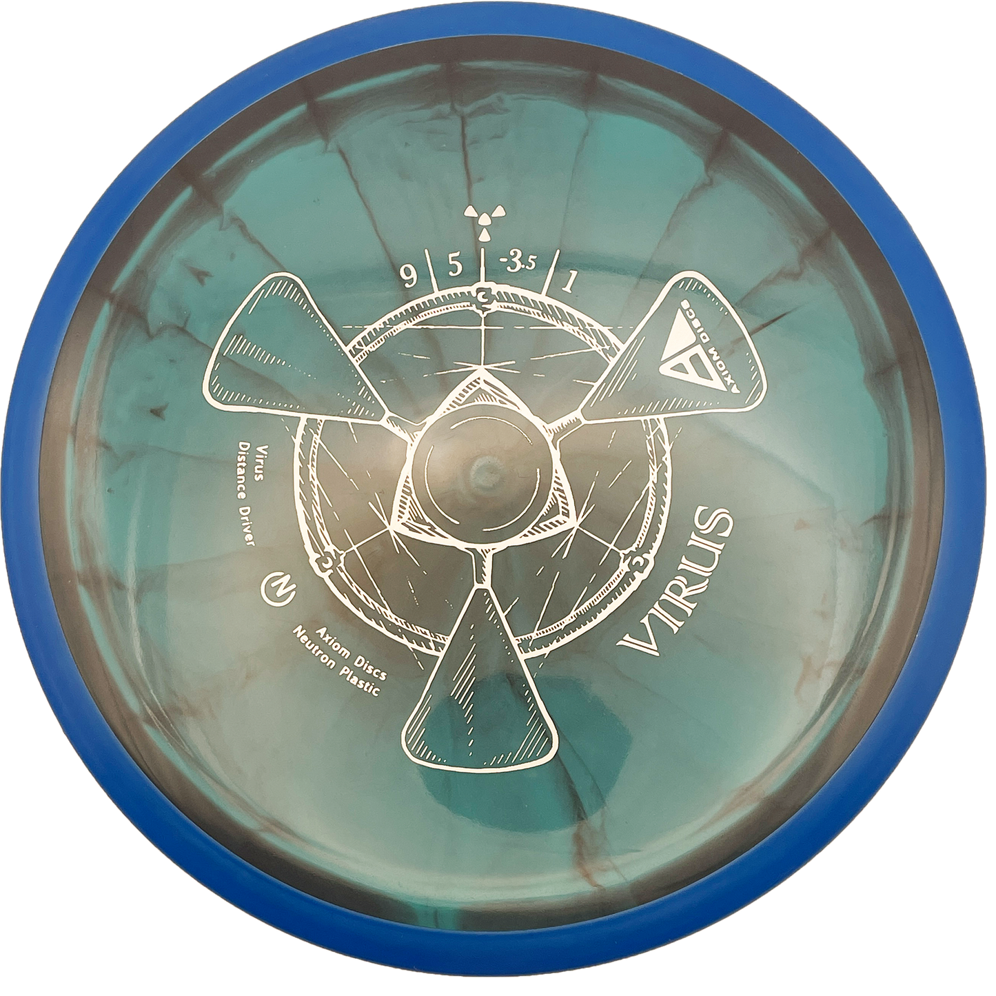Axiom Virus - Neutron - Turquoise Swirl