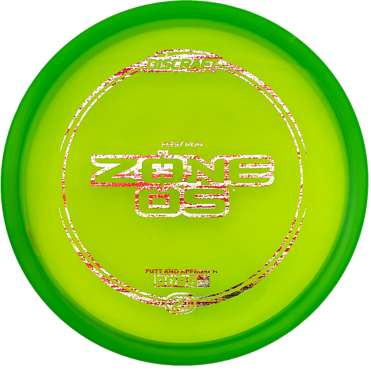 Discraft Zone OS - First Run - Z Line - Green