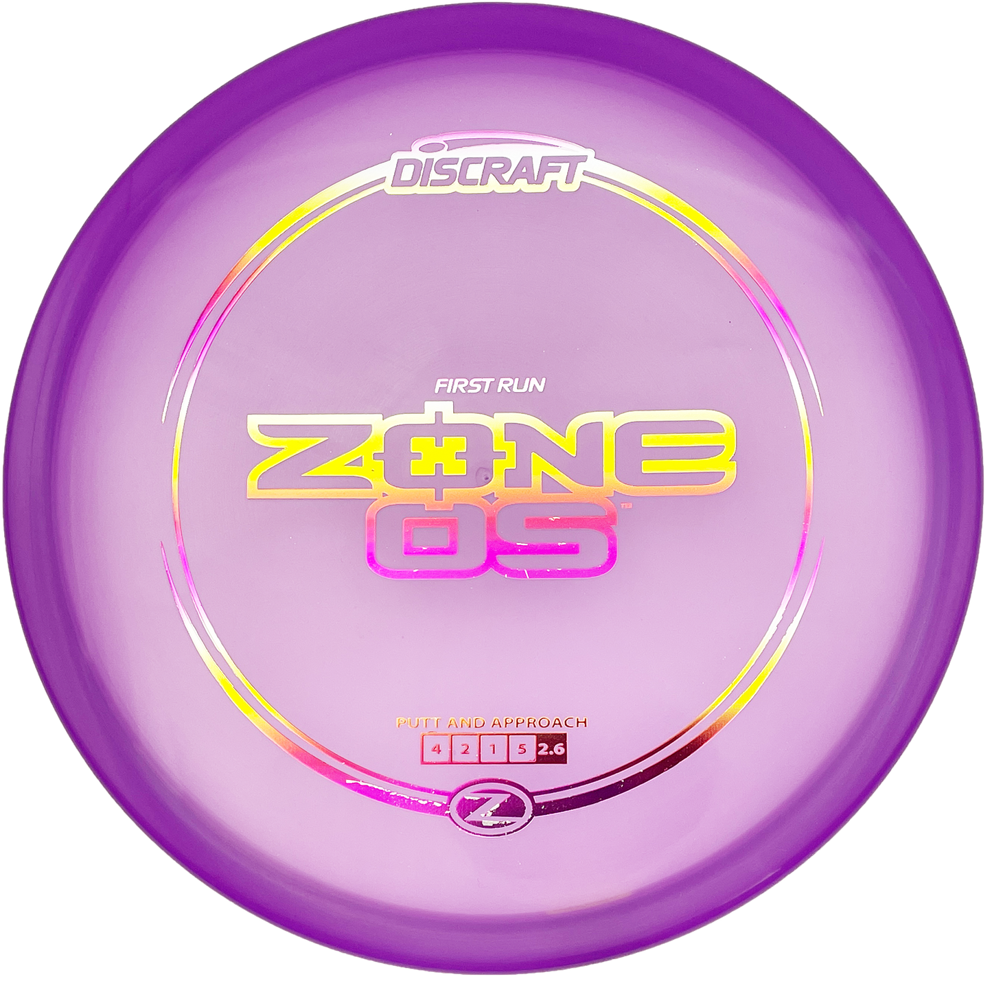 Discraft Zone OS - First Run - Z Line - Purple