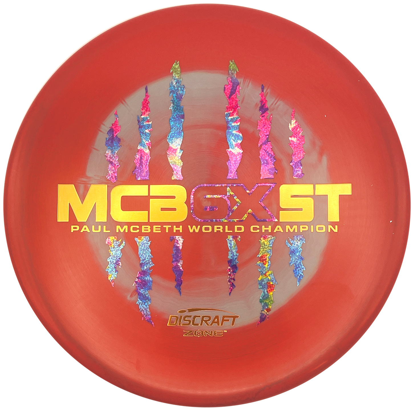 Discraft Zone - 6x Paul McBeth - ESP - Red