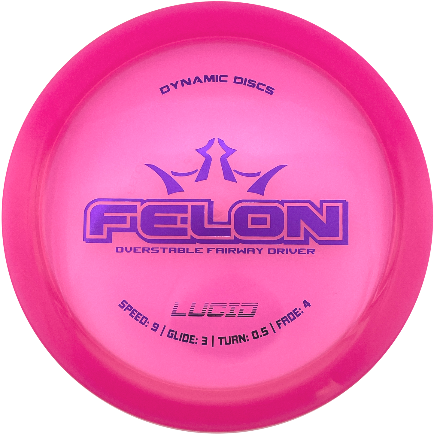 Dynamic Discs Felon - Lucid Line - Pink