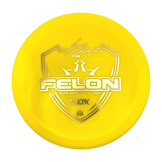 Dynamic Discs Felon - Eric Oakley - FuzionX Line - Yellow