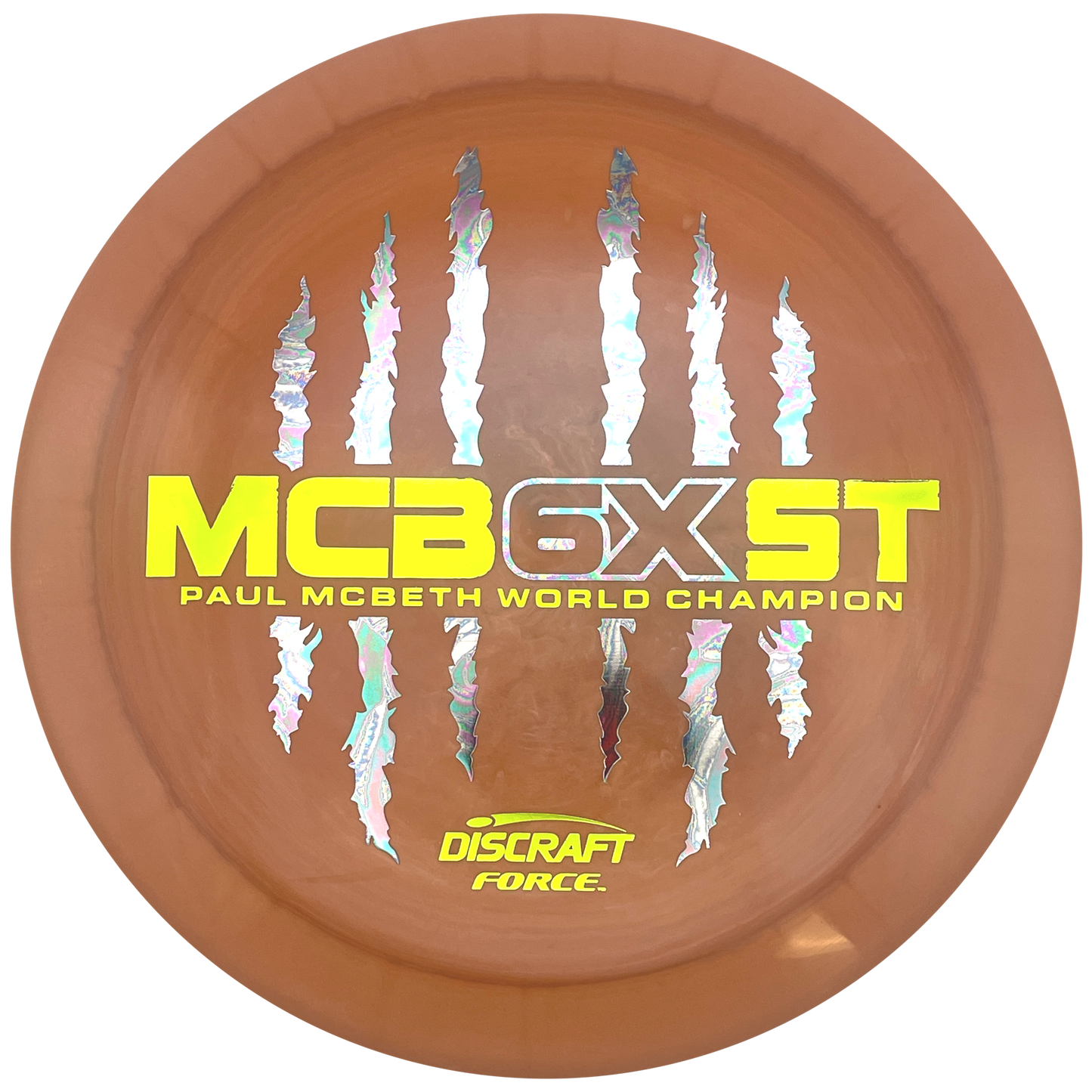 Discraft Force - 6x Paul McBeth - ESP - Swirly Light Brown