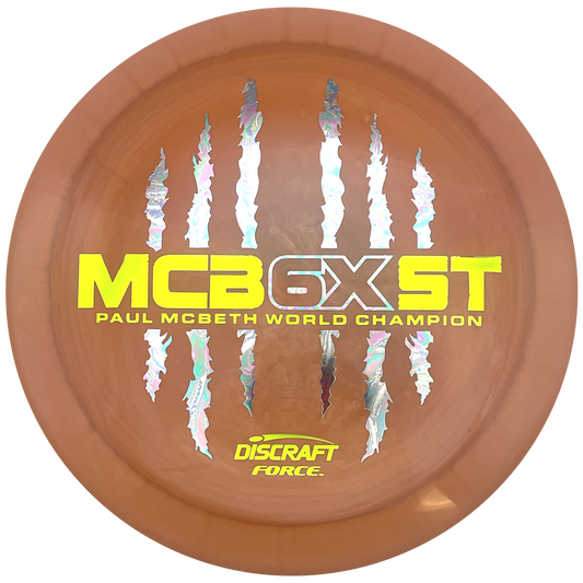 Discraft Force - 6x Paul McBeth - ESP - Swirly Light Brown