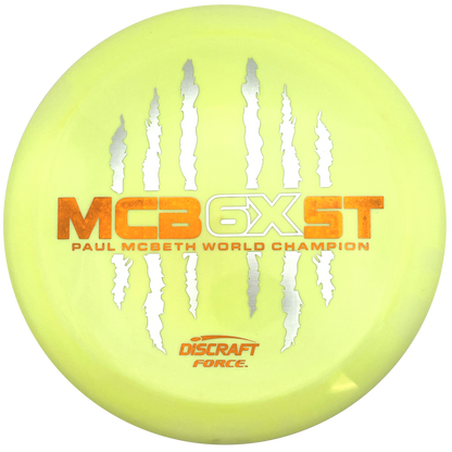 Discraft Force - 6x Paul McBeth - ESP - Swirly Yellow