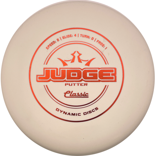 Dynamic Discs Judge - Classic Blend Line - White
