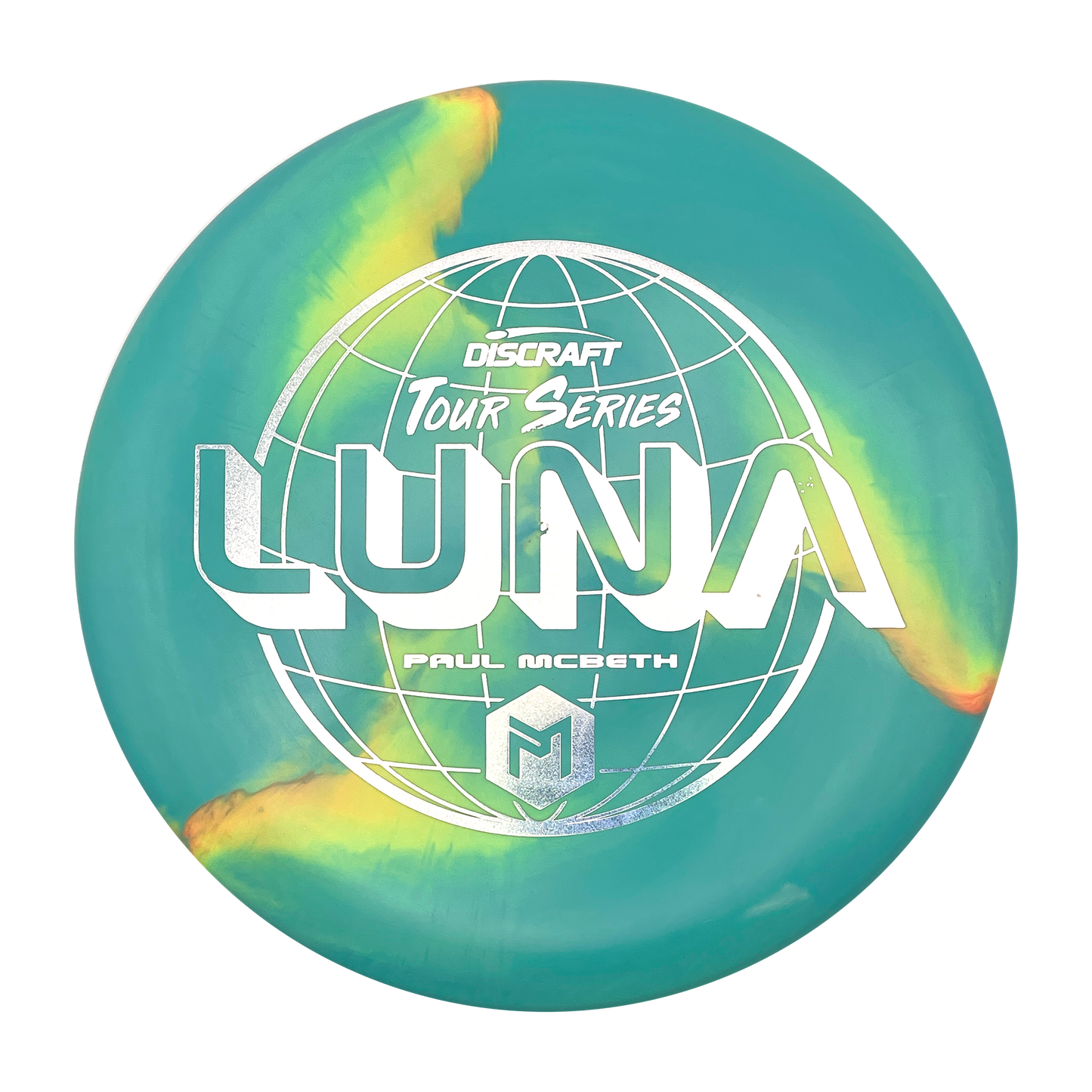 Discraft Luna - Paul McBeth Tour Series - Swirly Green