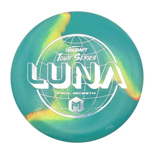 Discraft Luna - Paul McBeth Tour Series - Swirly Green