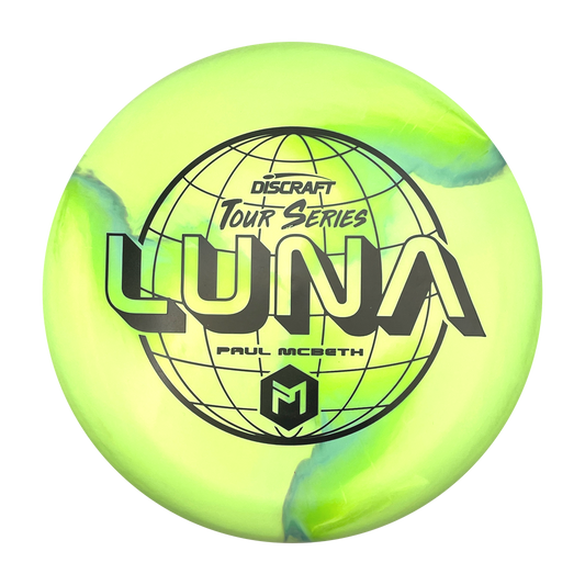 Discraft Luna - Paul McBeth Tour Series - Swirly Light Green