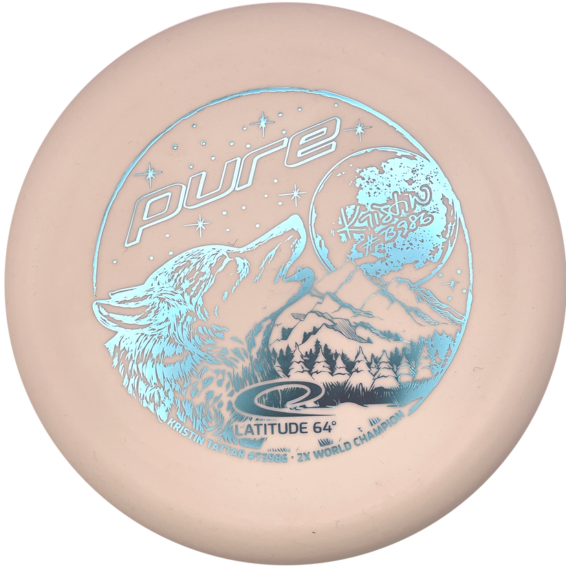 Latitude 64 Pure Zero Medium Moonshine Kristin Tattar Glow New Zealand Disc Sports Supplies
