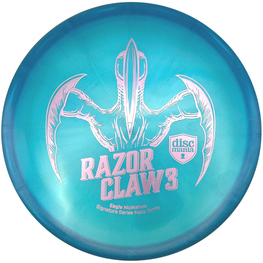 Discmania Razor Claw 3 - Eagle McMahon Signature Series - Meta - Tactic - Blue