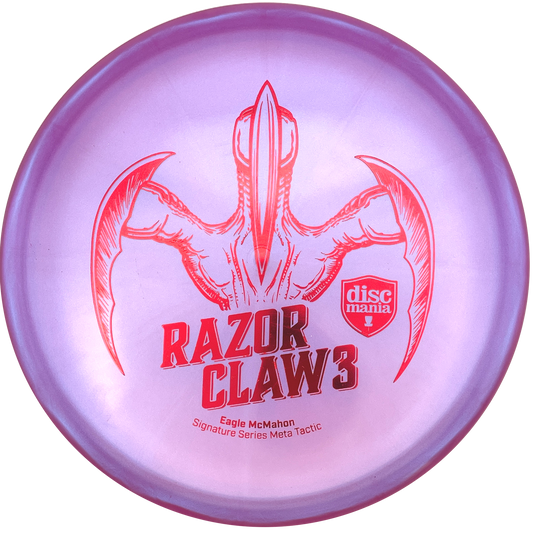 Discmania Razor Claw 3 - Eagle McMahon Signature Series - Meta - Tactic - Purple