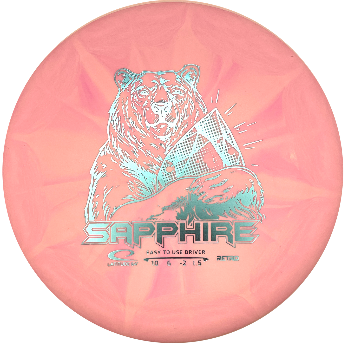 Latitude 64 Sapphire - Retro Burst Line - Pink