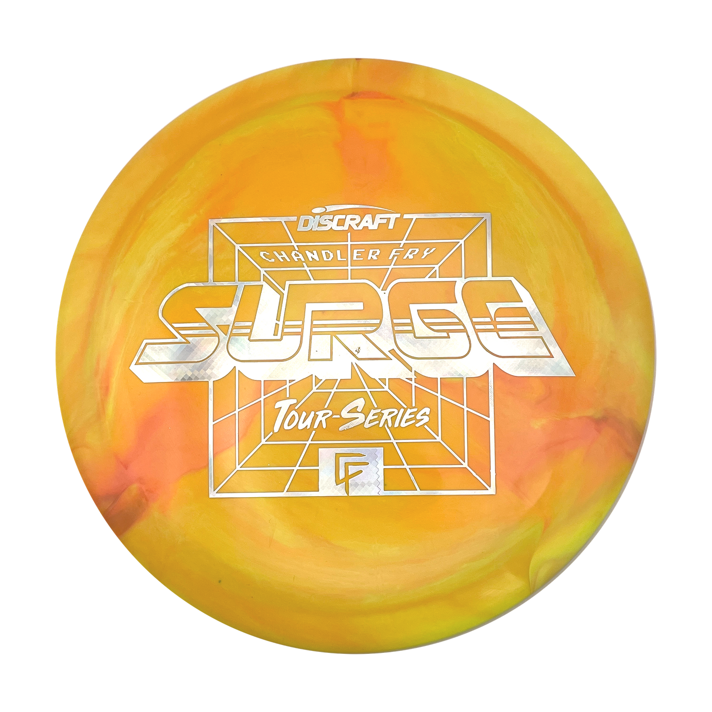 Discraft Surge - Chandler Fry Tour Series - Tour Series - Swirly Orange