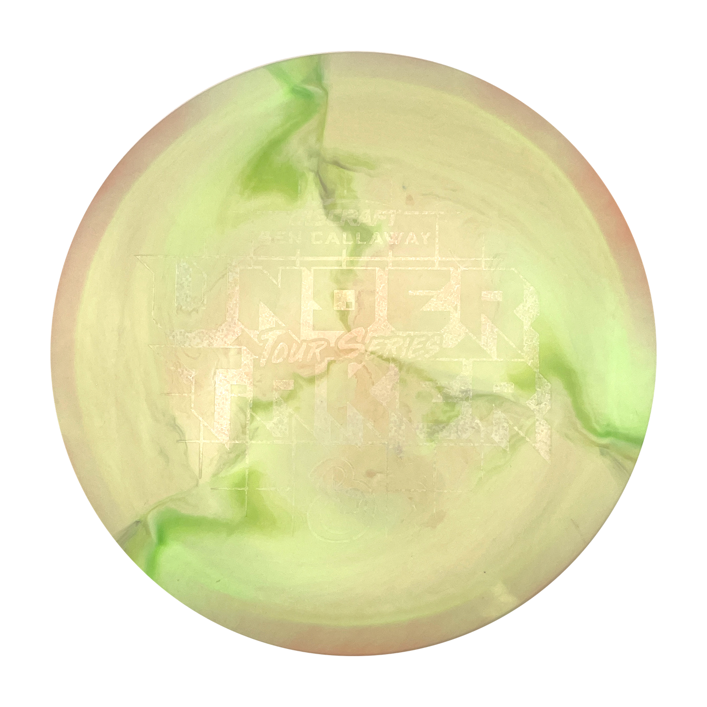 Discraft Undertaker - Ben Callaway Tour Series - ESP Line - Swirly Green