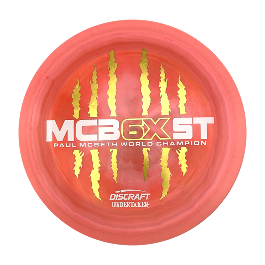 Discraft Undertaker - 6x Paul McBeth - ESP - Swirly Pink